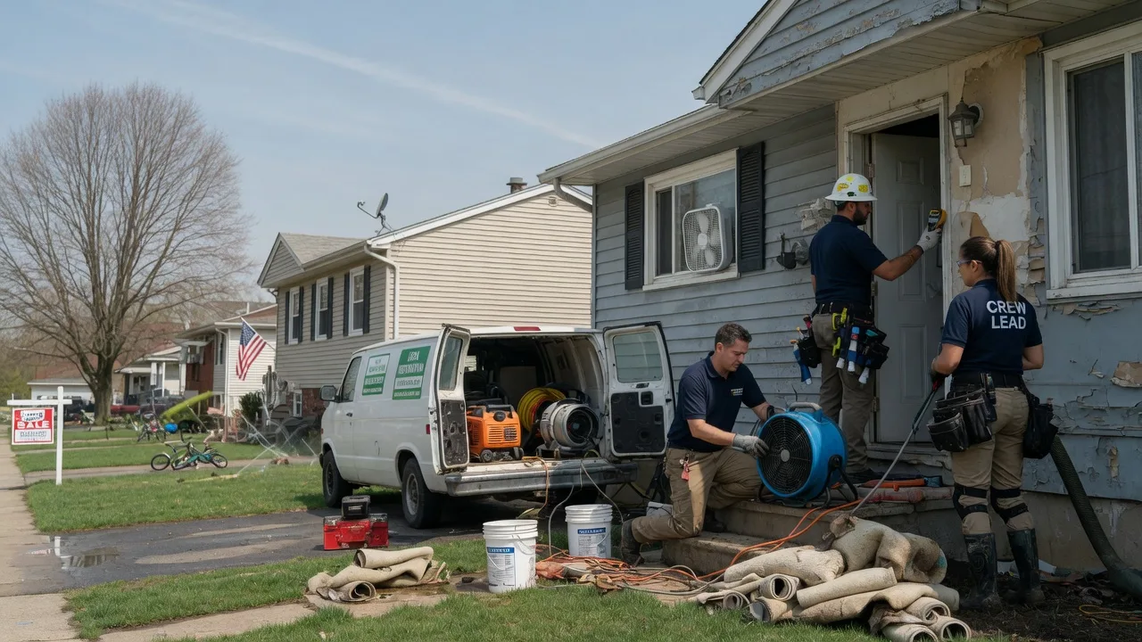 Flood Cleanup in Tawas City, MI near me