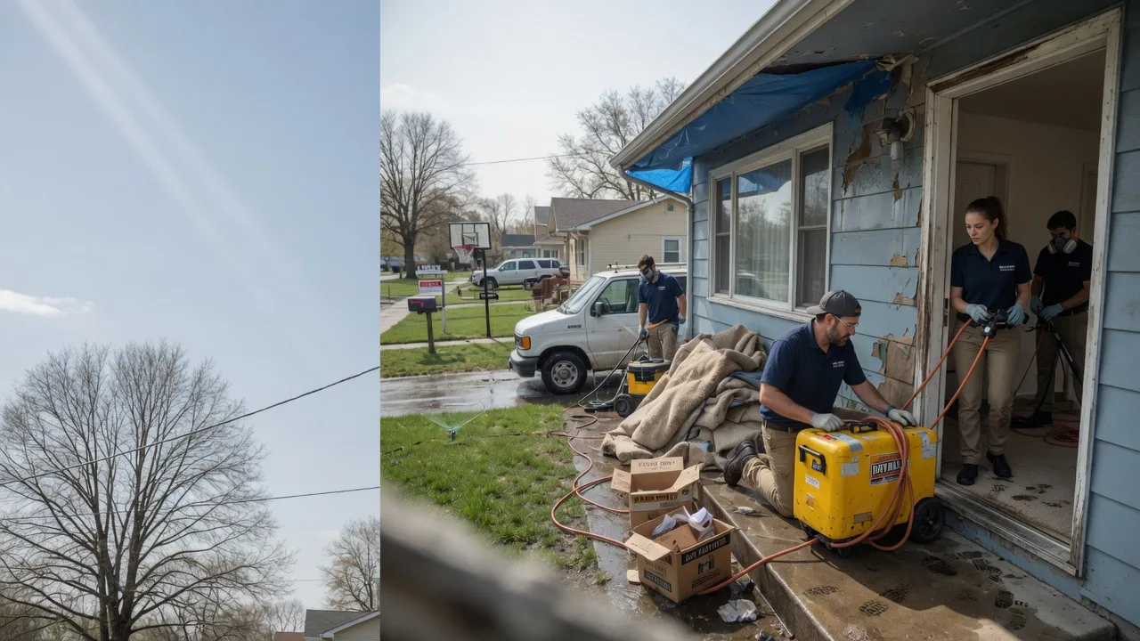 Basement Flood Cleanup in Tawas City, MI near me